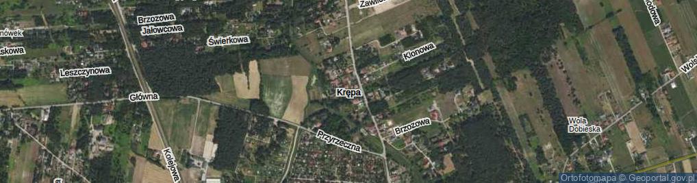 Zdjęcie satelitarne Sosnowa ul.